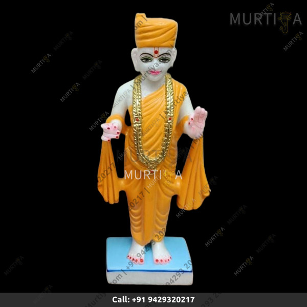 Makrana Pure Marble Gunitanand Swami