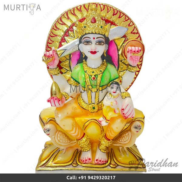 12 Inch Ashapura Mataji Marble Statue | Vietnam Marble | Makrana Marble | Pure Handmade | Buy Online